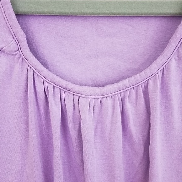 𝅺athleta xxs work out tank top Built in Bra lilac - Picture 3 of 8